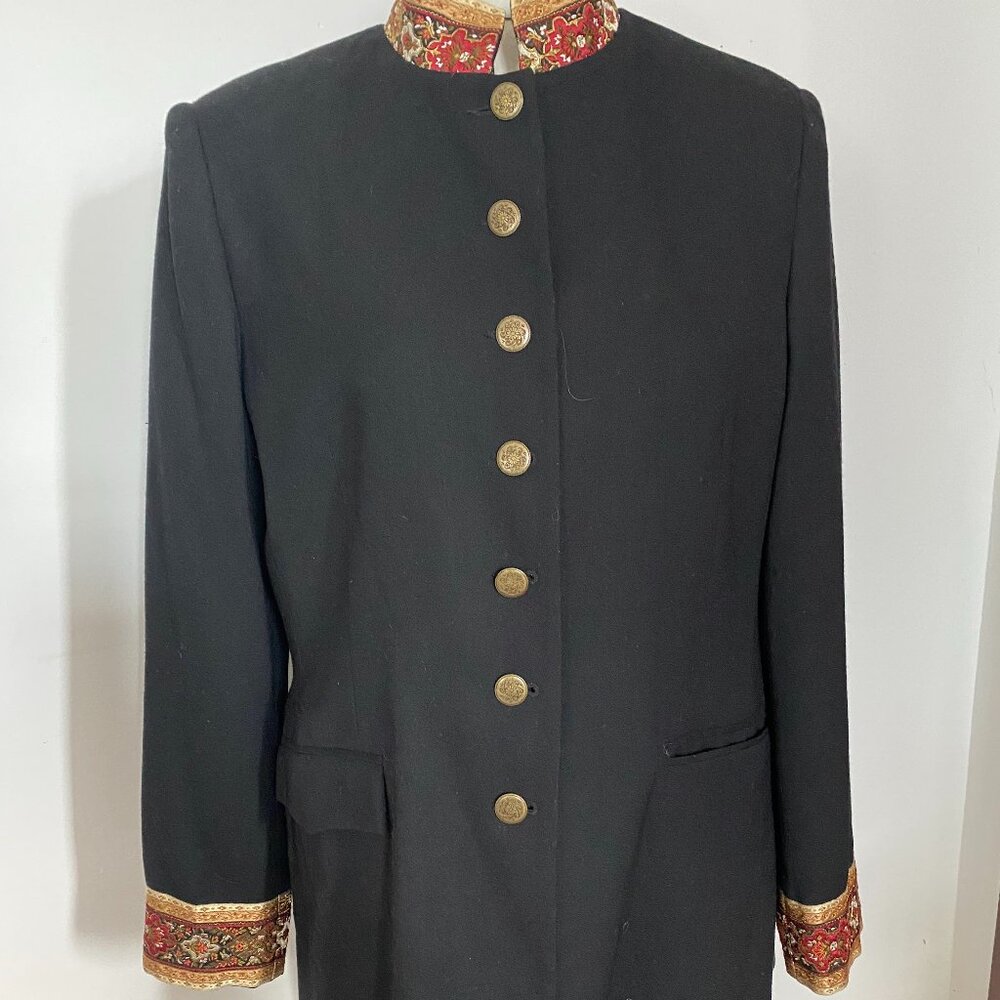 STUNNING COLDWATER CREEK LONG CUT BLAZER sz 14